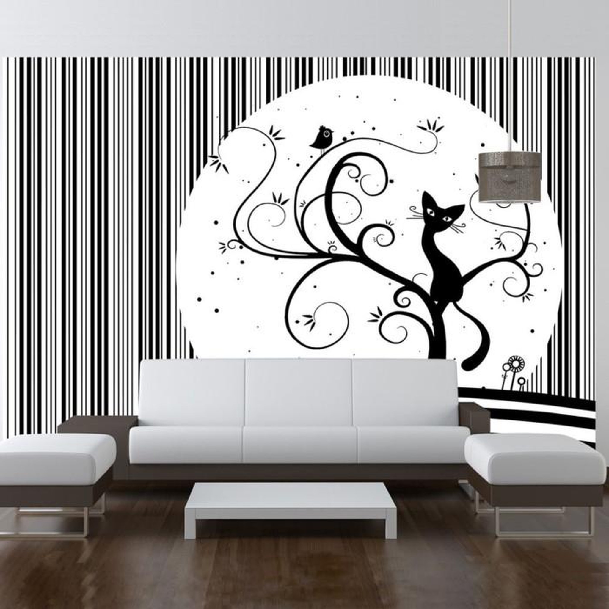 Paris Prix Papier Peint  Cat's Melody III. Coloris disponibles : Multicolore