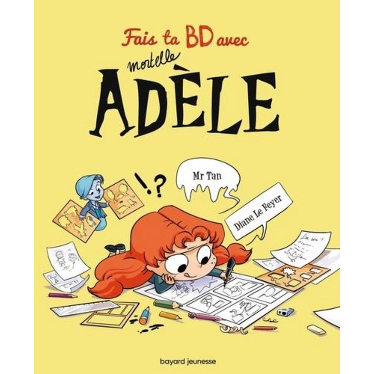 FAIS TA BD AVEC MORTELLE ADELE. AVEC UN GAUFRIER ET DES POCHOIRS, Mr Tan