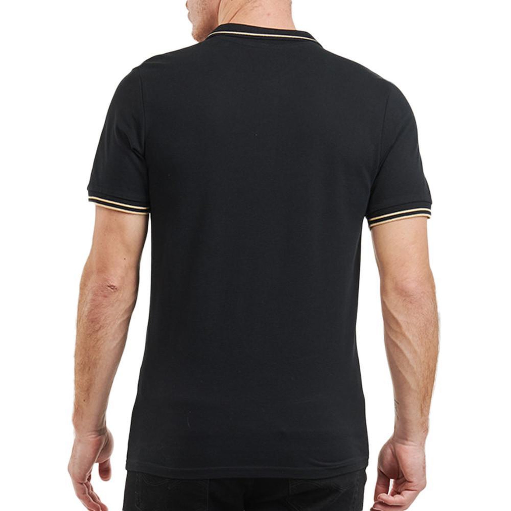 Voir la diapositive 2 : KAPPA Polo Noir Homme Kappa Ezio