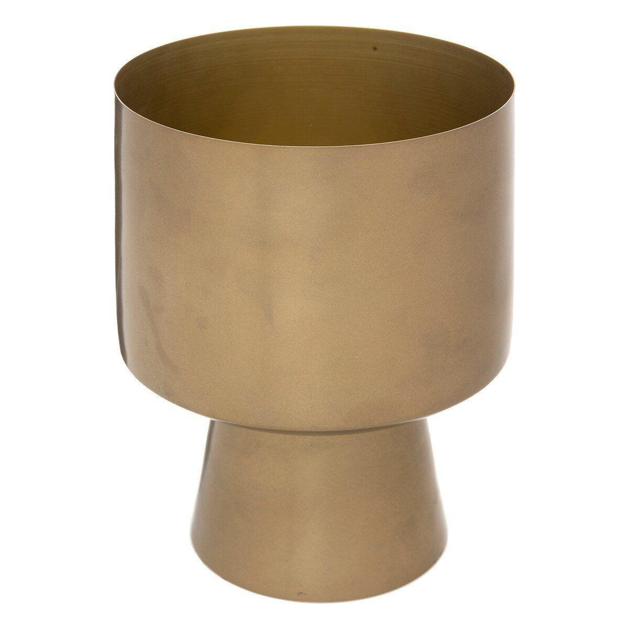 ATMOSPHERA Cache-pot sur pied  le collectionneur  22cm or