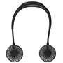Voir la diapositive 1 : Paris Prix Ventilateur Rechargeable  Tour de Cou  26cm Noir