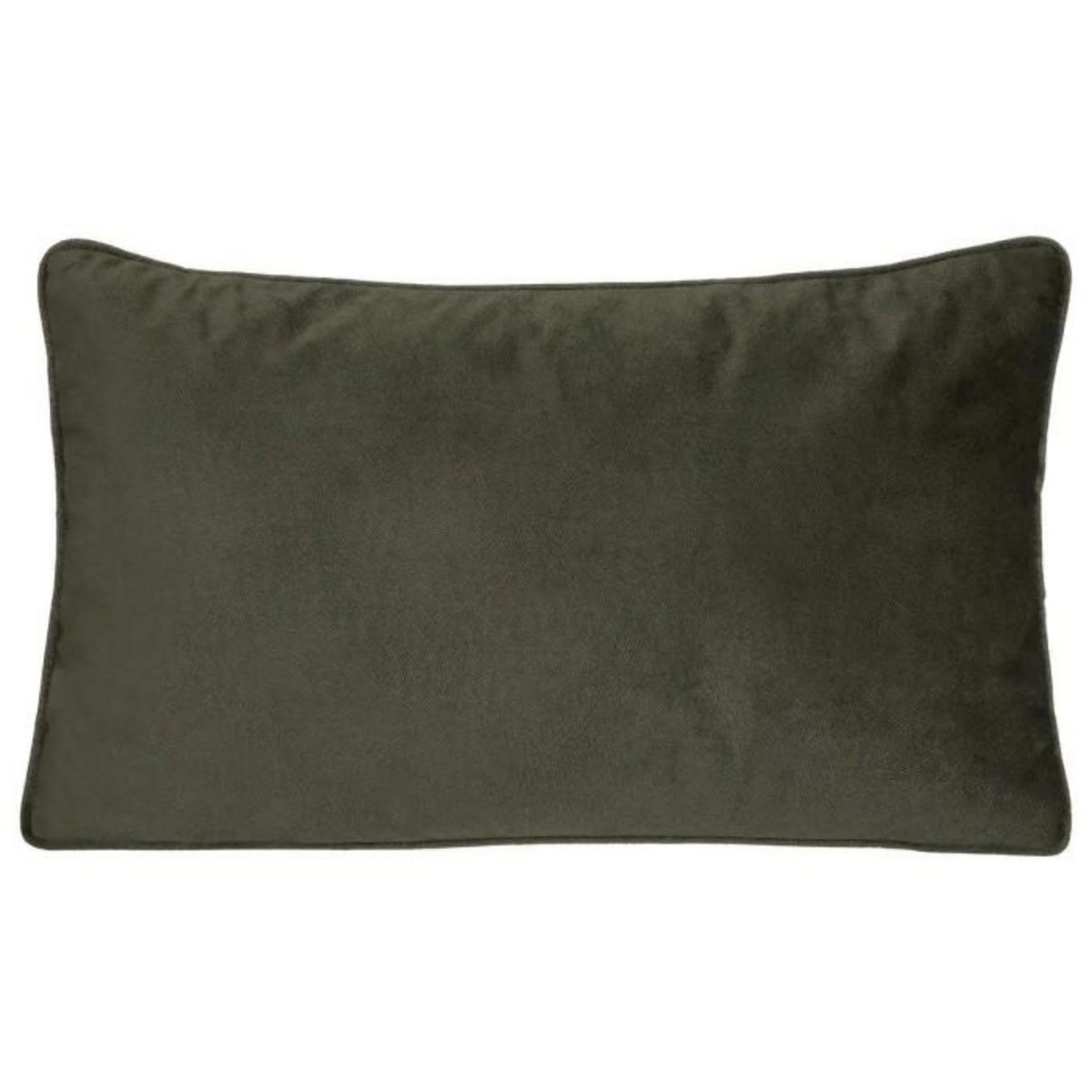 ATMOSPHERA Coussin Déhoussable  Lilou  50x30cm Vert Kaki