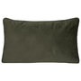 Voir la diapositive 1 : ATMOSPHERA Coussin Déhoussable  Lilou  50x30cm Vert Kaki
