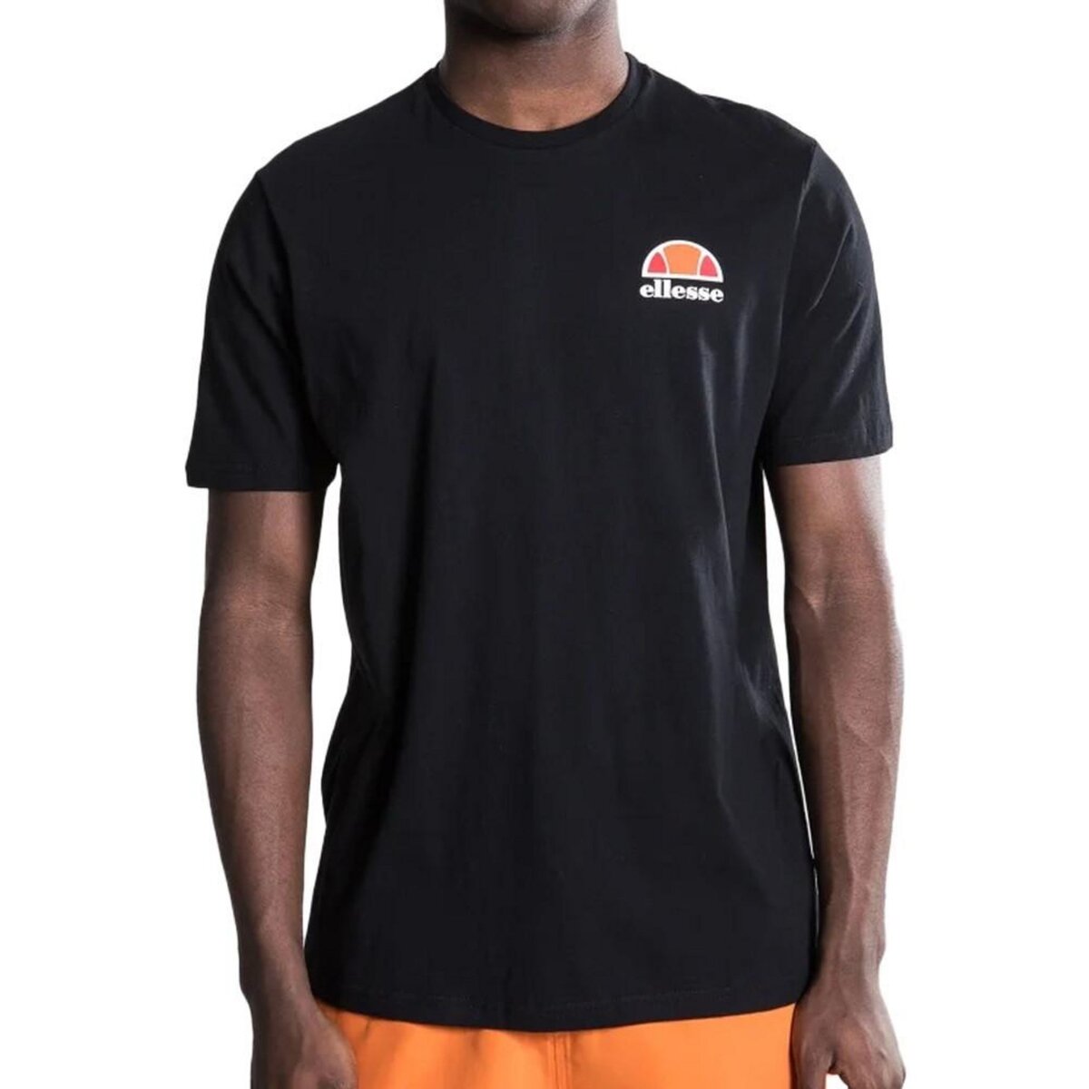 T shirt ellesse noir homme hot sale