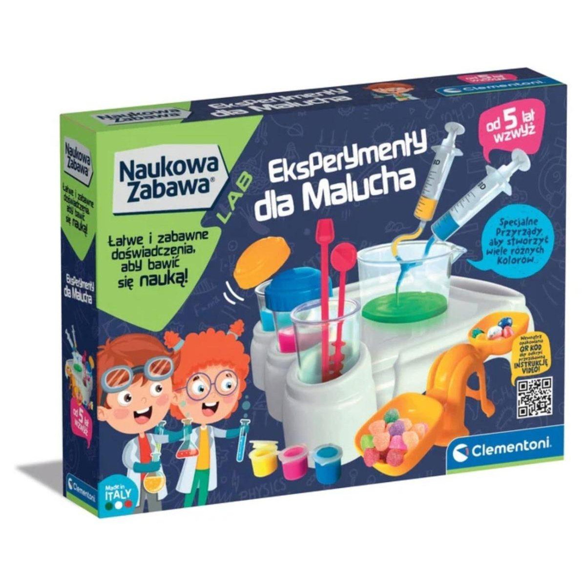 CLEMENTONI Coffret scientifique  50895 science  and  jeu - expériences pour les petits