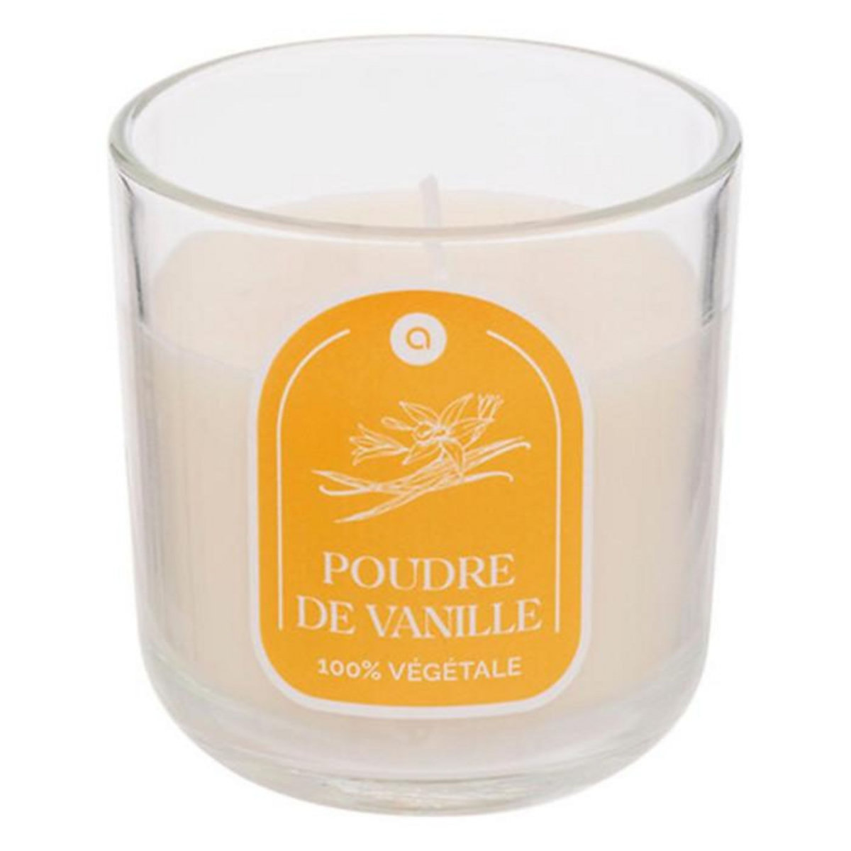 ATMOSPHERA Bougie Parfumée en Verre  Floa  115g Vanille