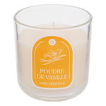 ATMOSPHERA Bougie Parfumée en Verre  Floa  115g Vanille
