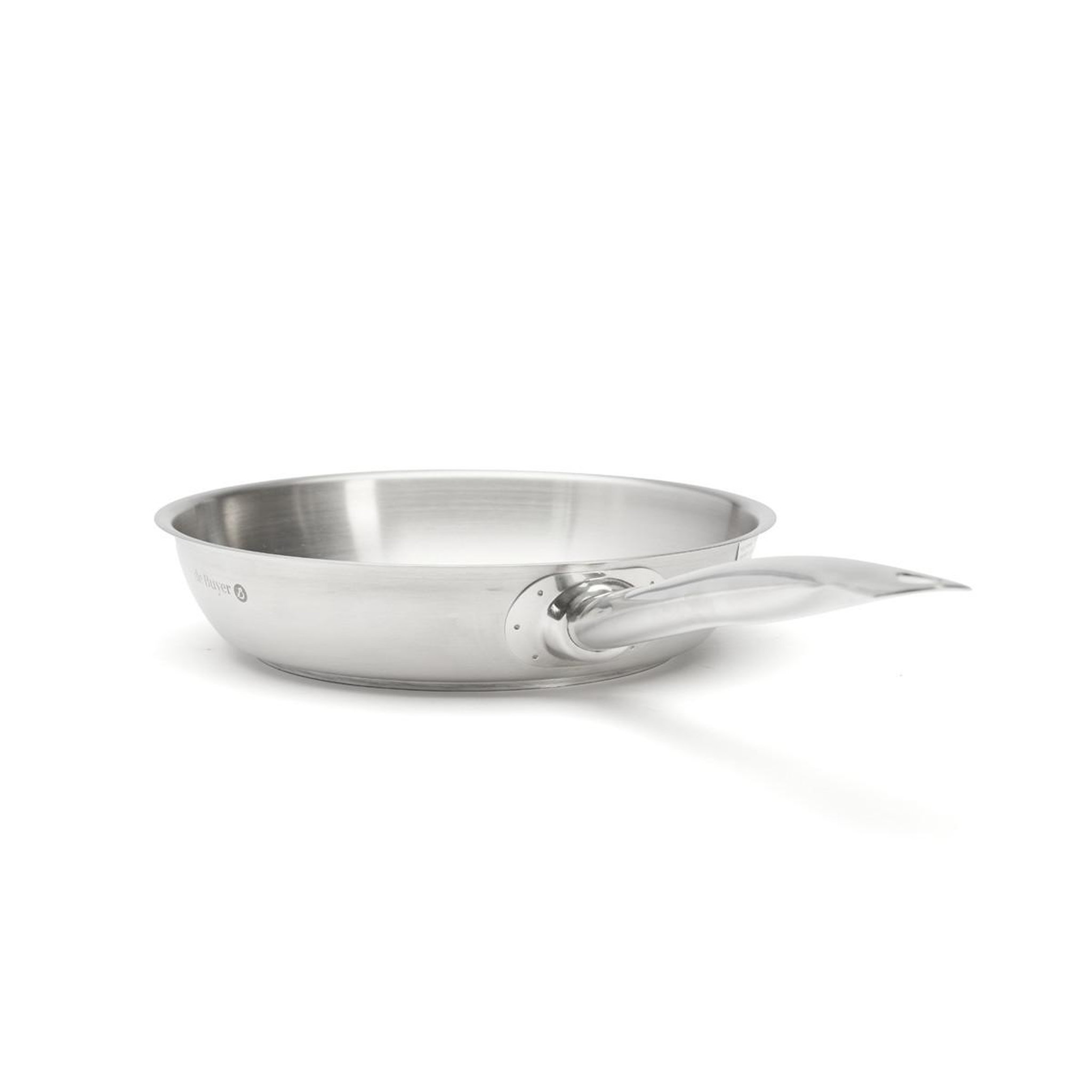 Voir la diapositive 3 : De buyer Poêle 24cm inox - 3504.24