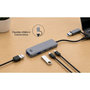 Voir la diapositive 3 : ESSENTIEL B Hub 4 en 1 x2 USB-A + x2 USB-C