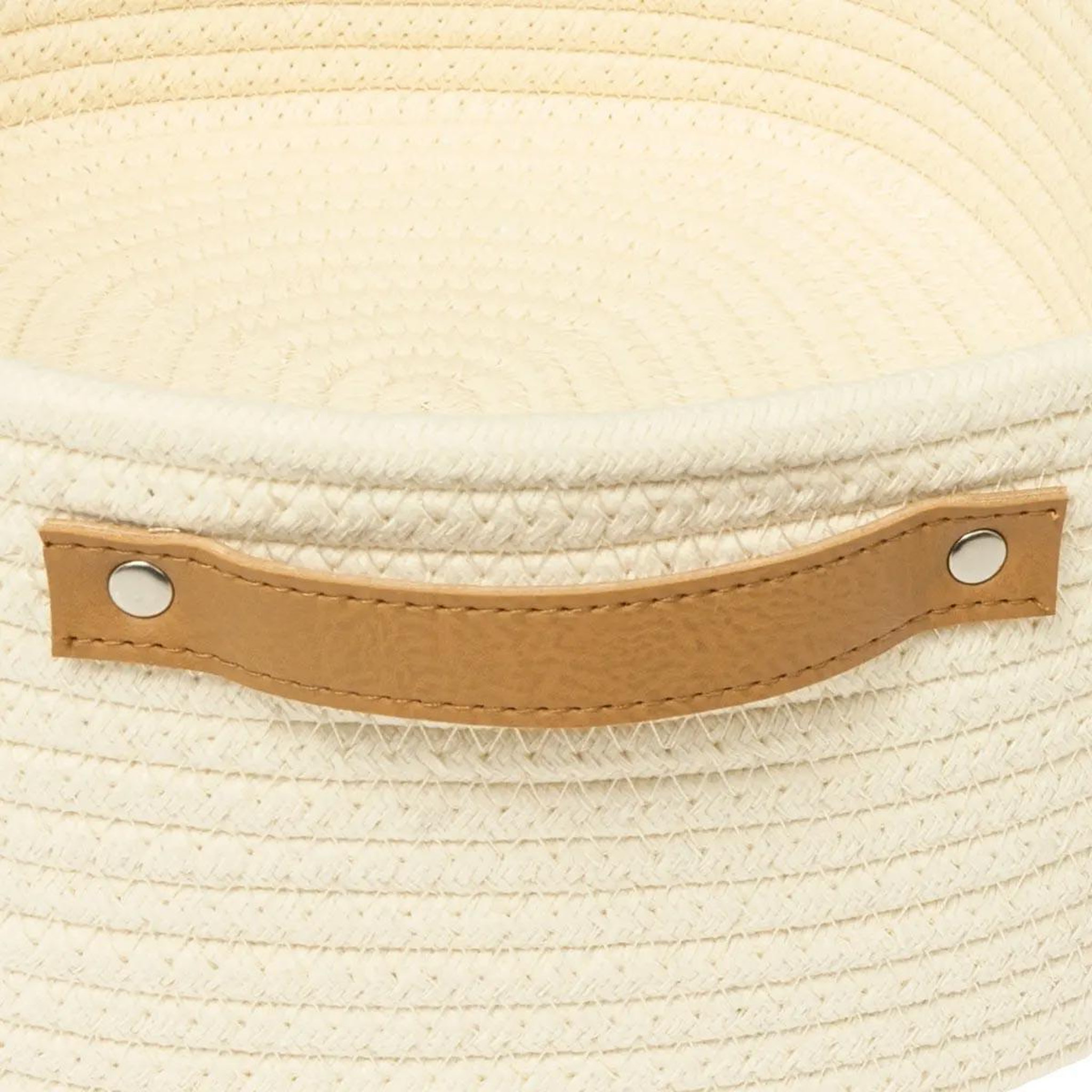 Voir la diapositive 5 : FIVE Lot de 3 paniers de rangement  duo  35cm ivoire