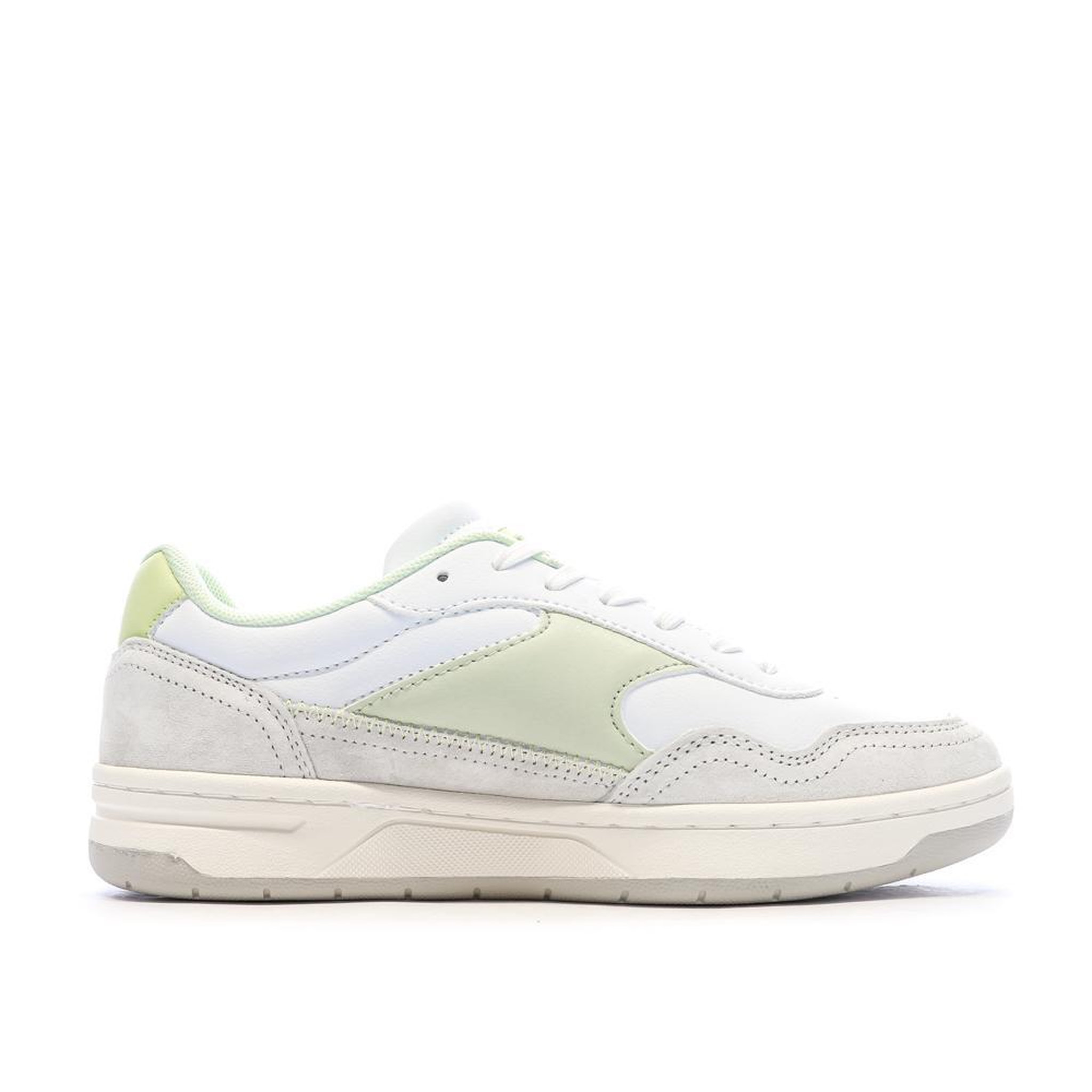 Voir la diapositive 2 : TBS Baskets Blanc/Jaune Femme TBS ALMERIA