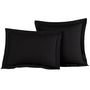 Voir la diapositive 2 : Sensei Maison Lot de 2 taies d'oreiller en percale de coton SOFT PERCALE