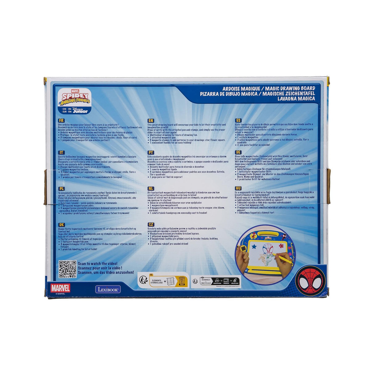 Lexibook Ardoise Magique Marvel Spidey