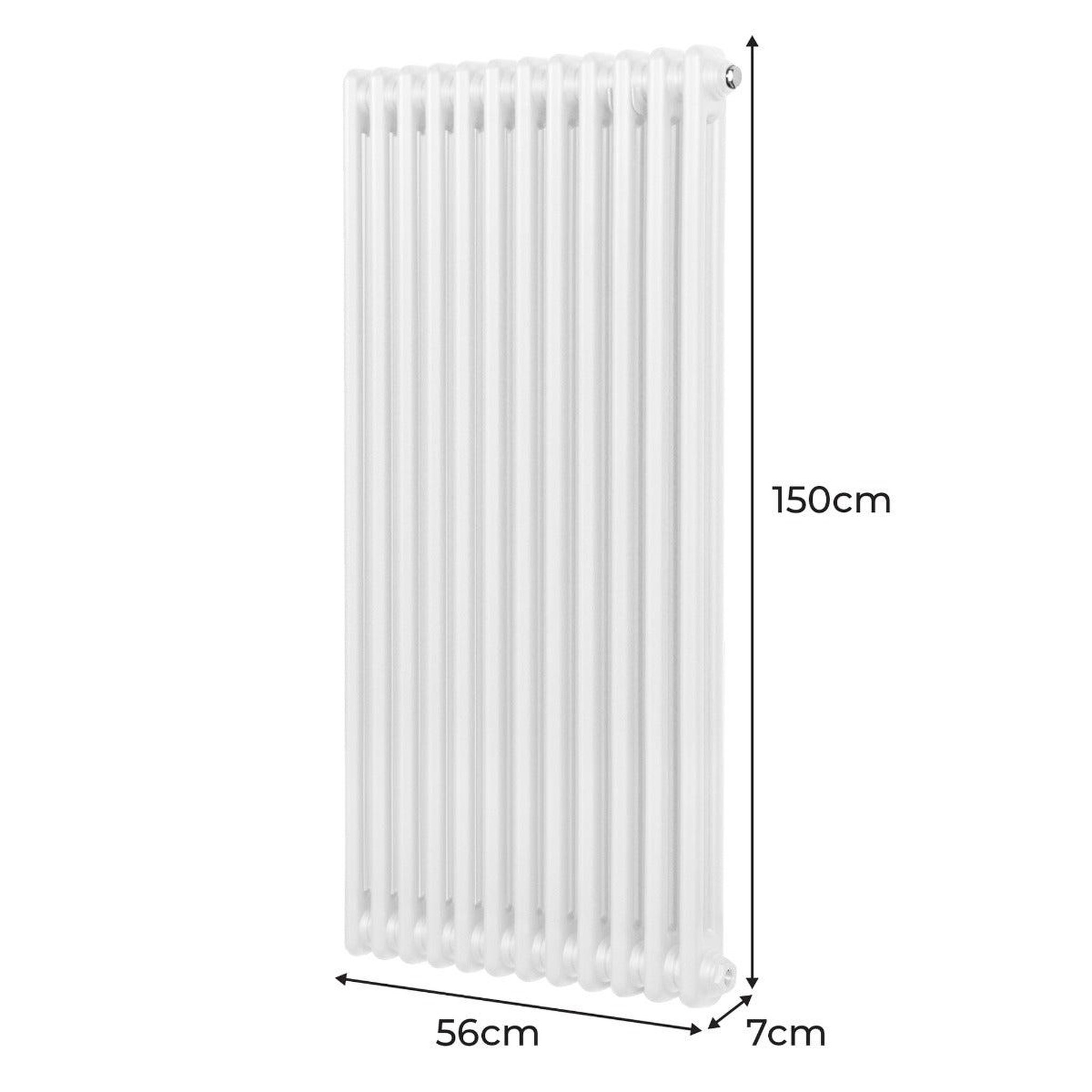 Voir la diapositive 5 : MONSTERSHOP Radiateur traditionnel à 2 colonnes – 1500 x 562 mm