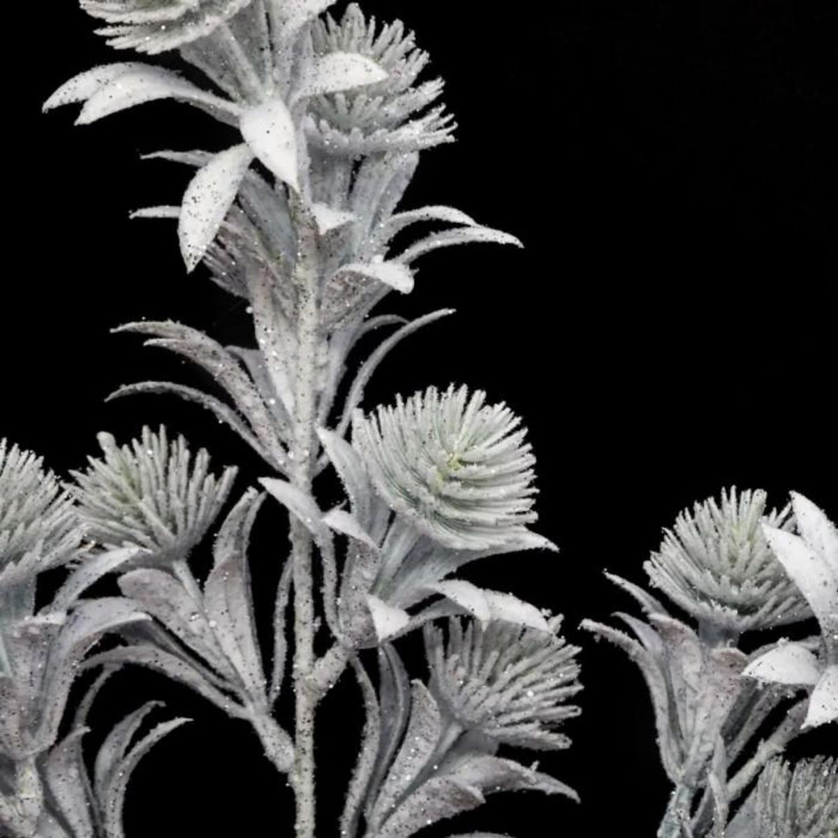 ATMOSPHERA Branche Tige Fleur  Génération Vintage  67cm Vert