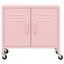 Voir la diapositive 3 : VIDAXL Armoire de rangement Rose 60x35x56 cm Acier
