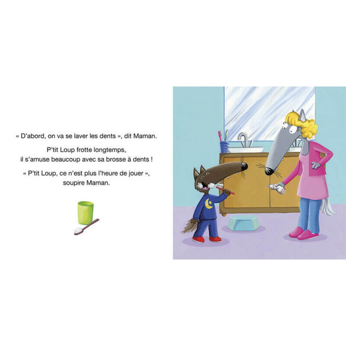 Editions Auzou P'TIT LOUP NE VEUT PAS DORMIR