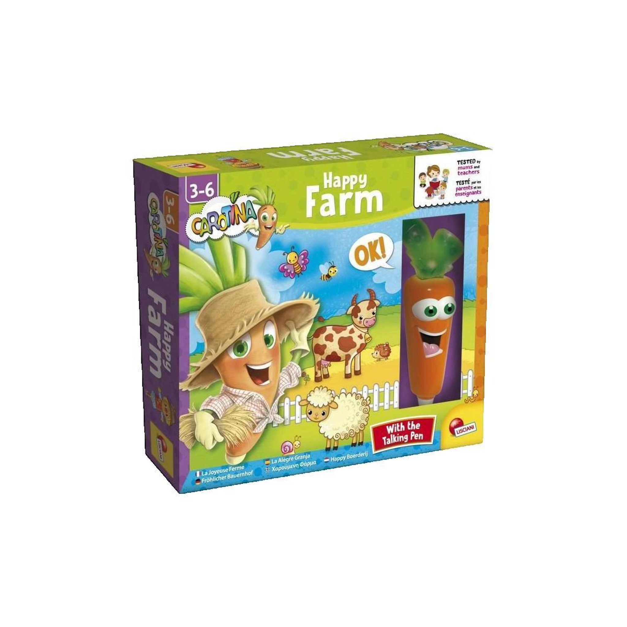 Voir la diapositive 2 : LISCIANI GIOCHI Jeu éducatif Lisciani-Giochi Carotina Parlante