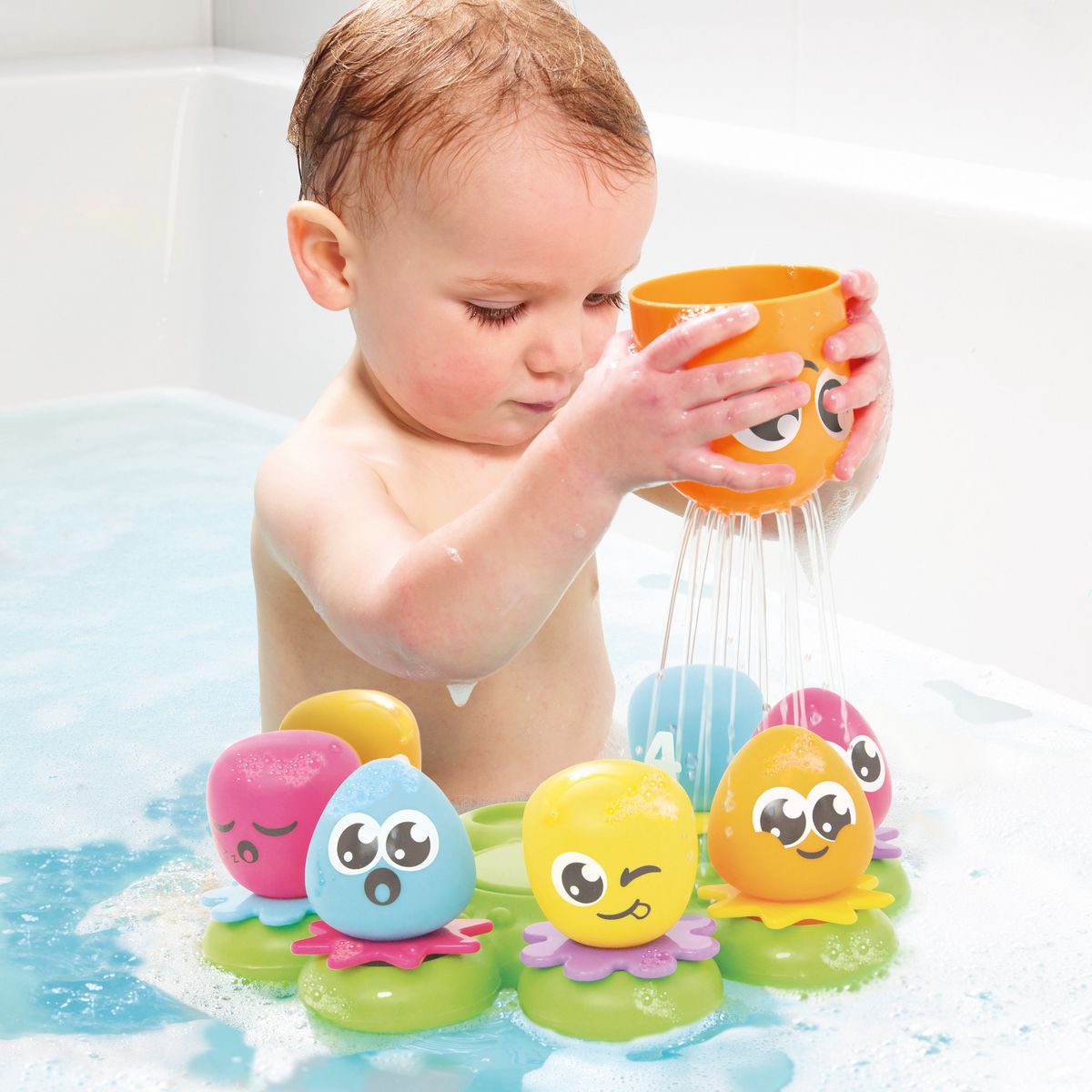 TOMY Jouet de bain Poulpy Et Compagnie
