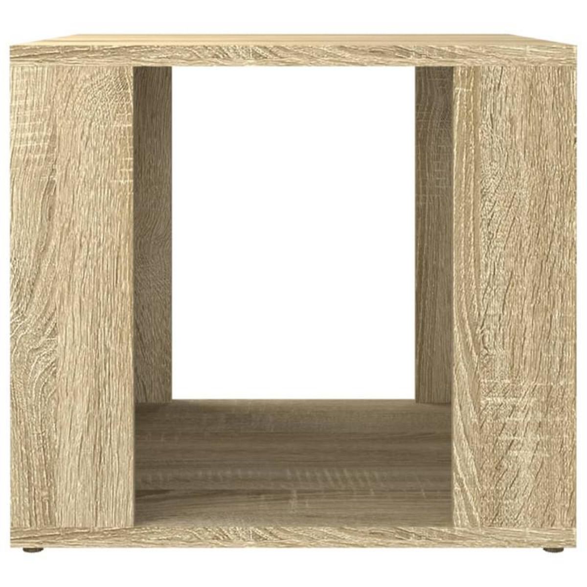 VIDAXL Table de chevet Chêne sonoma 41x40x36 cm Bois d ingénierie