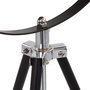 Voir la diapositive 4 : VIDAXL Lampadaire E27 Noir et dore 51 cm