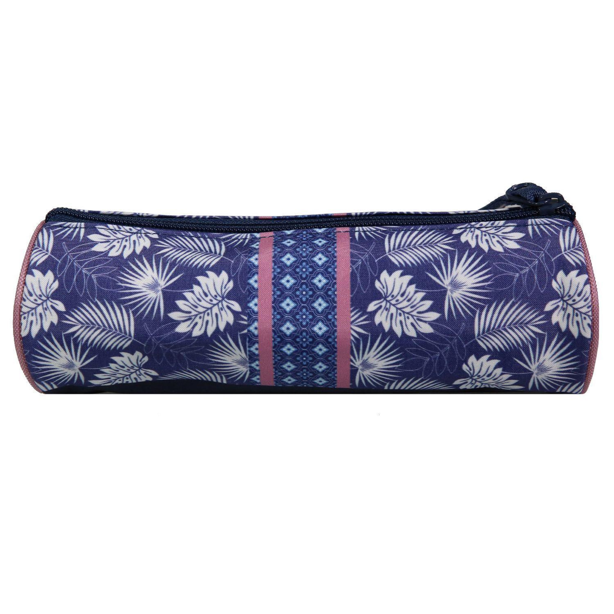 Voir la diapositive 4 : Bagtrotter BAGTROTTER Trousse scolaire ronde Offshore Bleu
