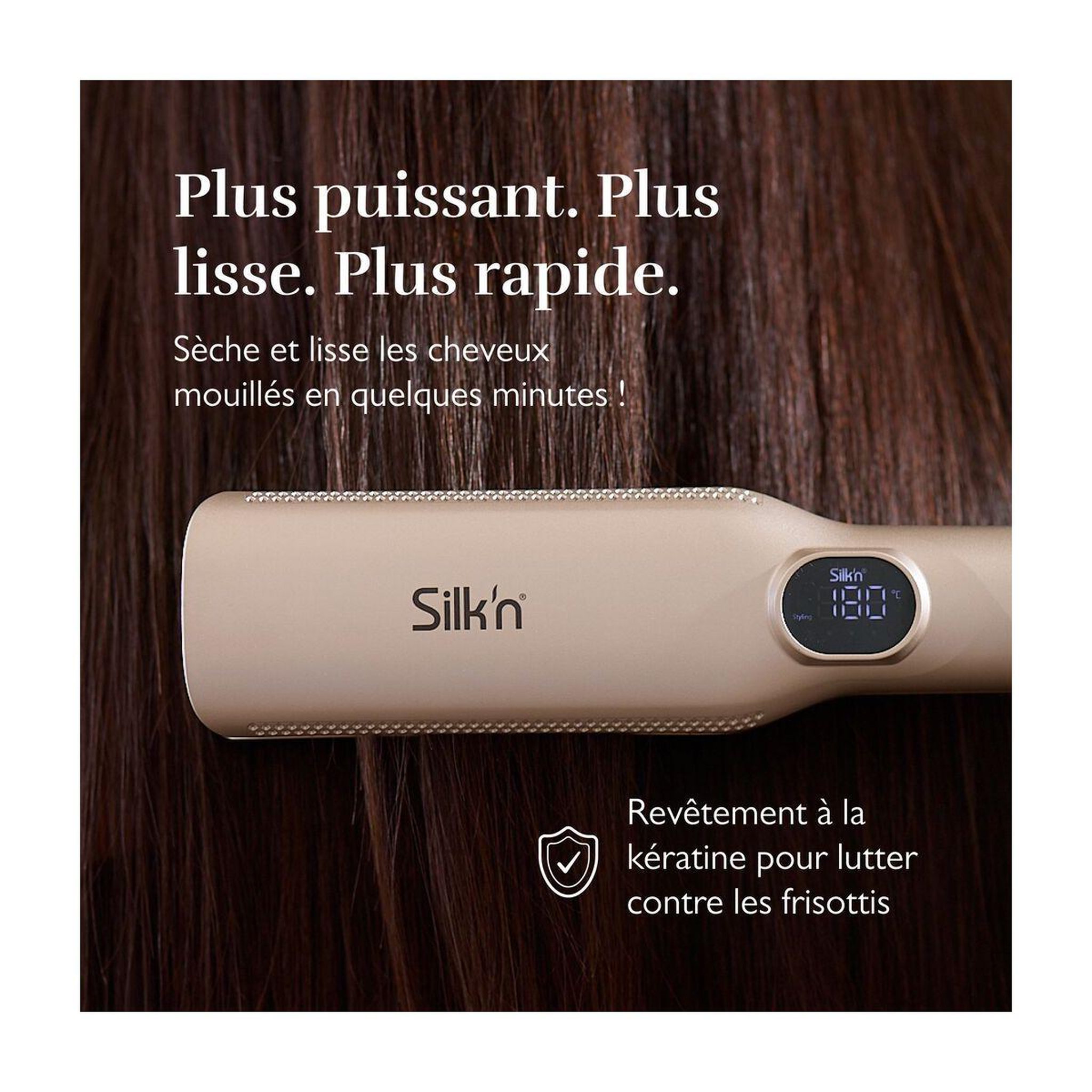 Voir la diapositive 4 : SILK'N Lisseur séchant SilkyAir Trinity 3 en 1