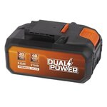 DUAL POWER Batterie lithium 40V 2,5A