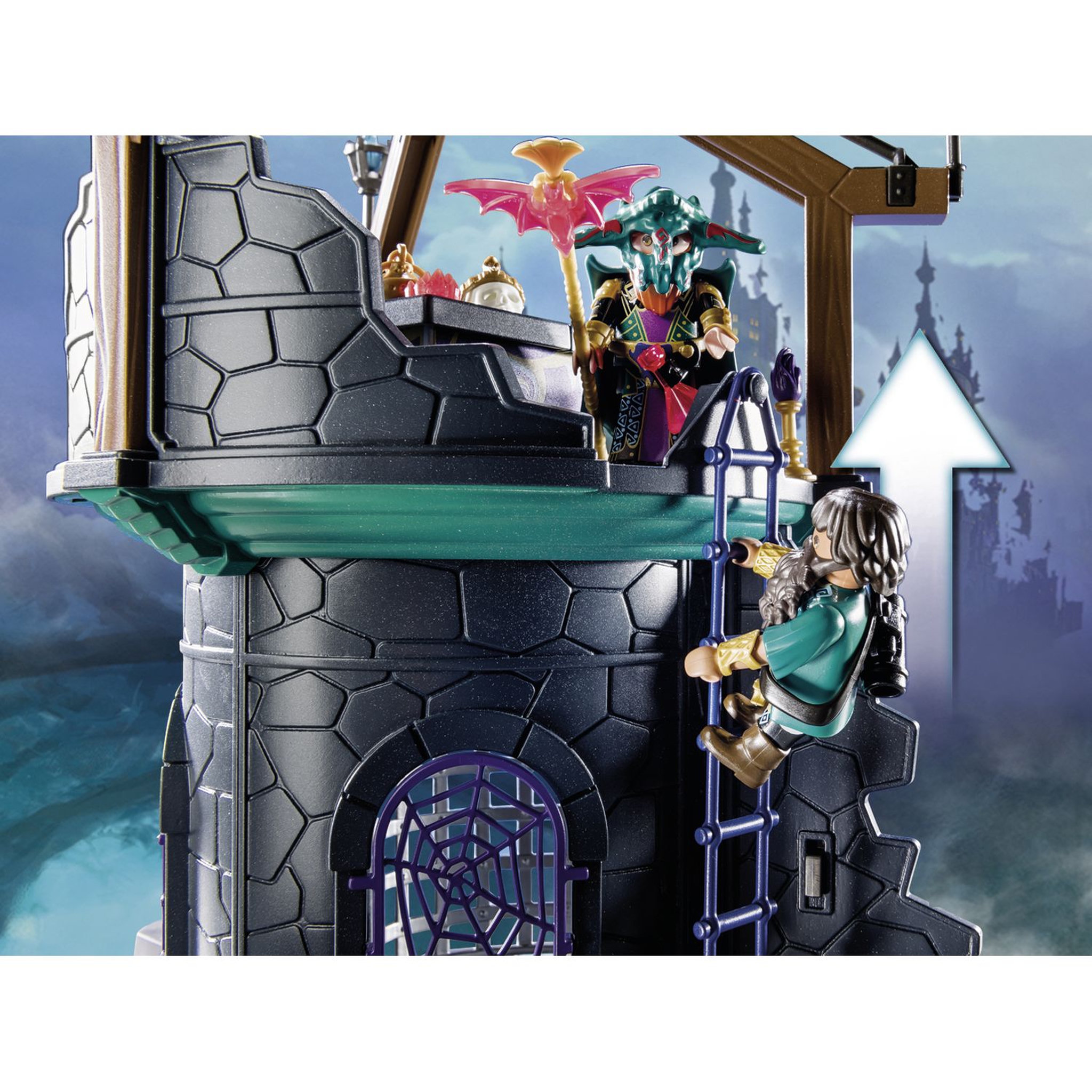 Voir la diapositive 6 : PLAYMOBIL 70746 Novelmore - Violet Vale - Portail des démons