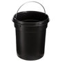 Voir la diapositive 4 : FIVE Poubelle de Salle de Bain  Natureo  3L Blanc