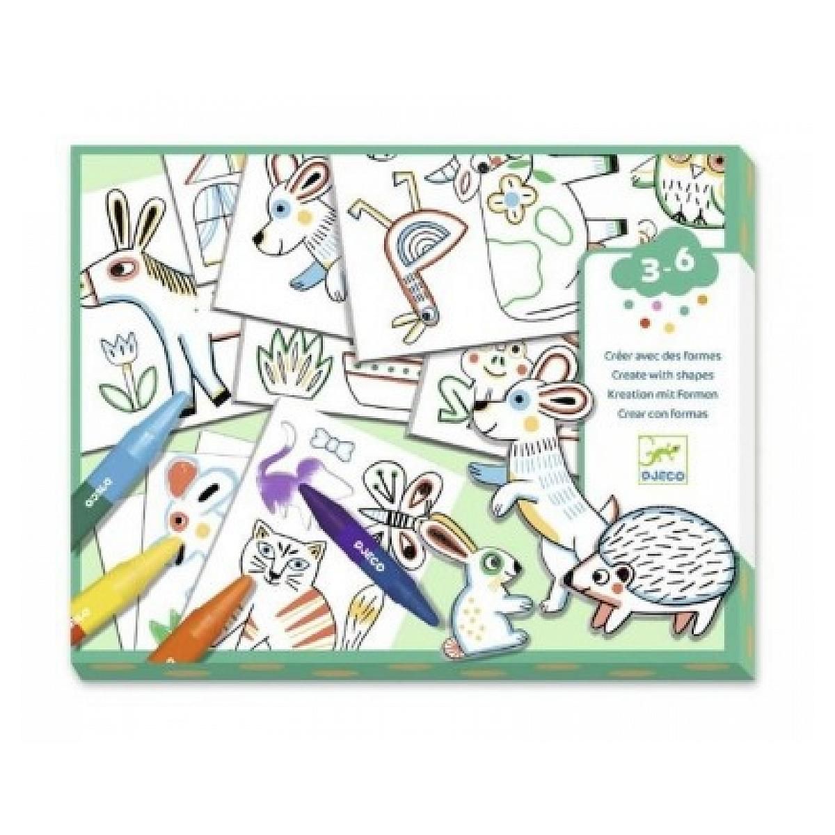 Djeco Un monde a creer, animaux