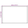 Voir la diapositive 6 : VIDAXL Tapis de tente 200x300 cm Noir