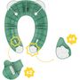 Voir la diapositive 6 : BADABULLE Réducteur de toilette pliable
