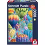 Schmidt Puzzle 1000 pièces : Envol de montgolfières