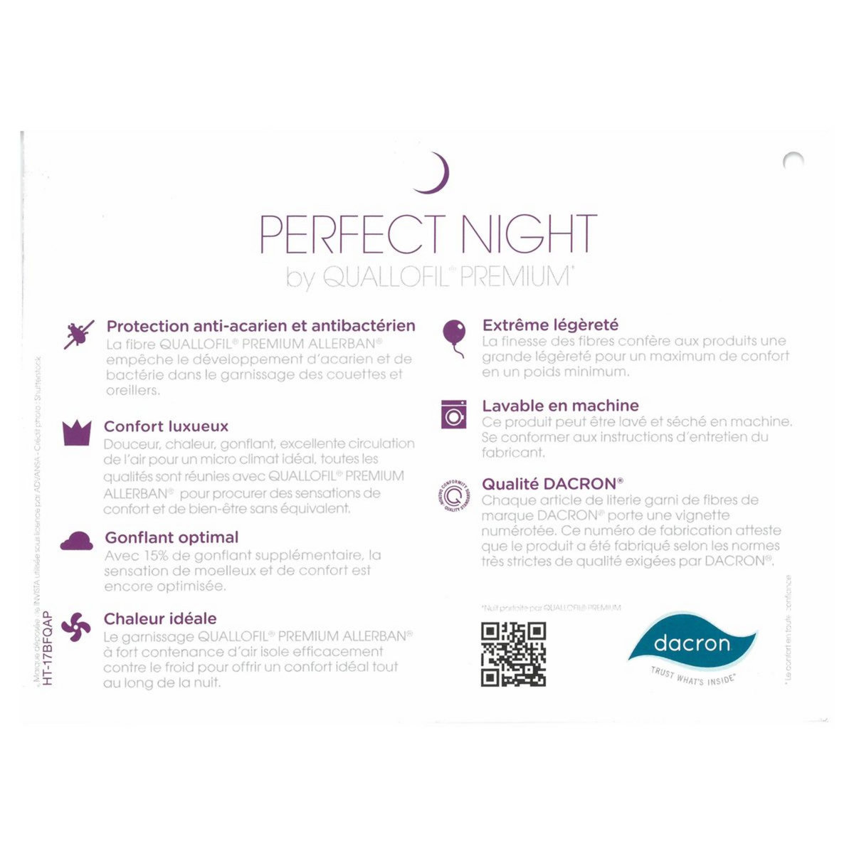 DODO Couette Chaude Excellence 350 g/m²
