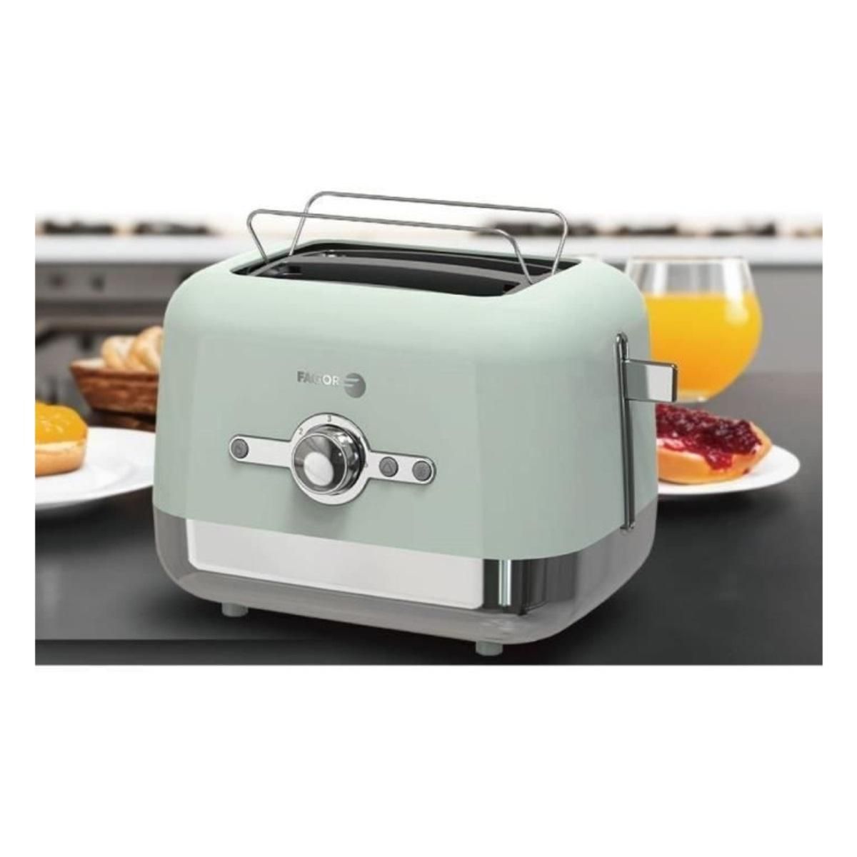 Fagor Grille-pains 2 fentes 870w vert - FG1930