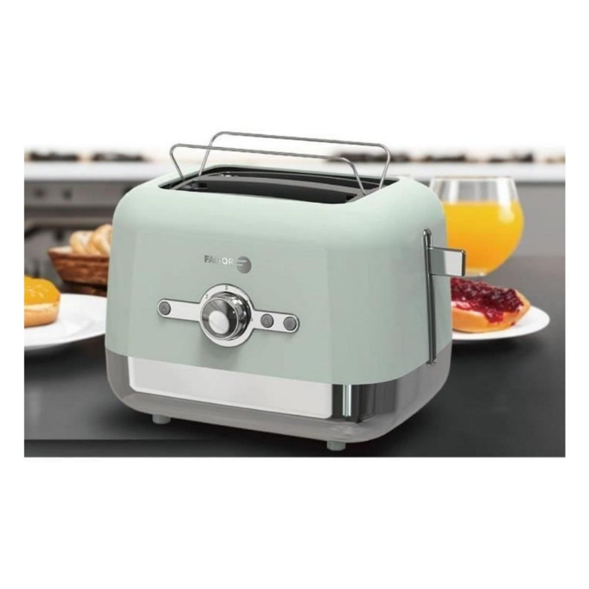 Fagor Grille-pains 2 fentes 870w vert - FG1930
