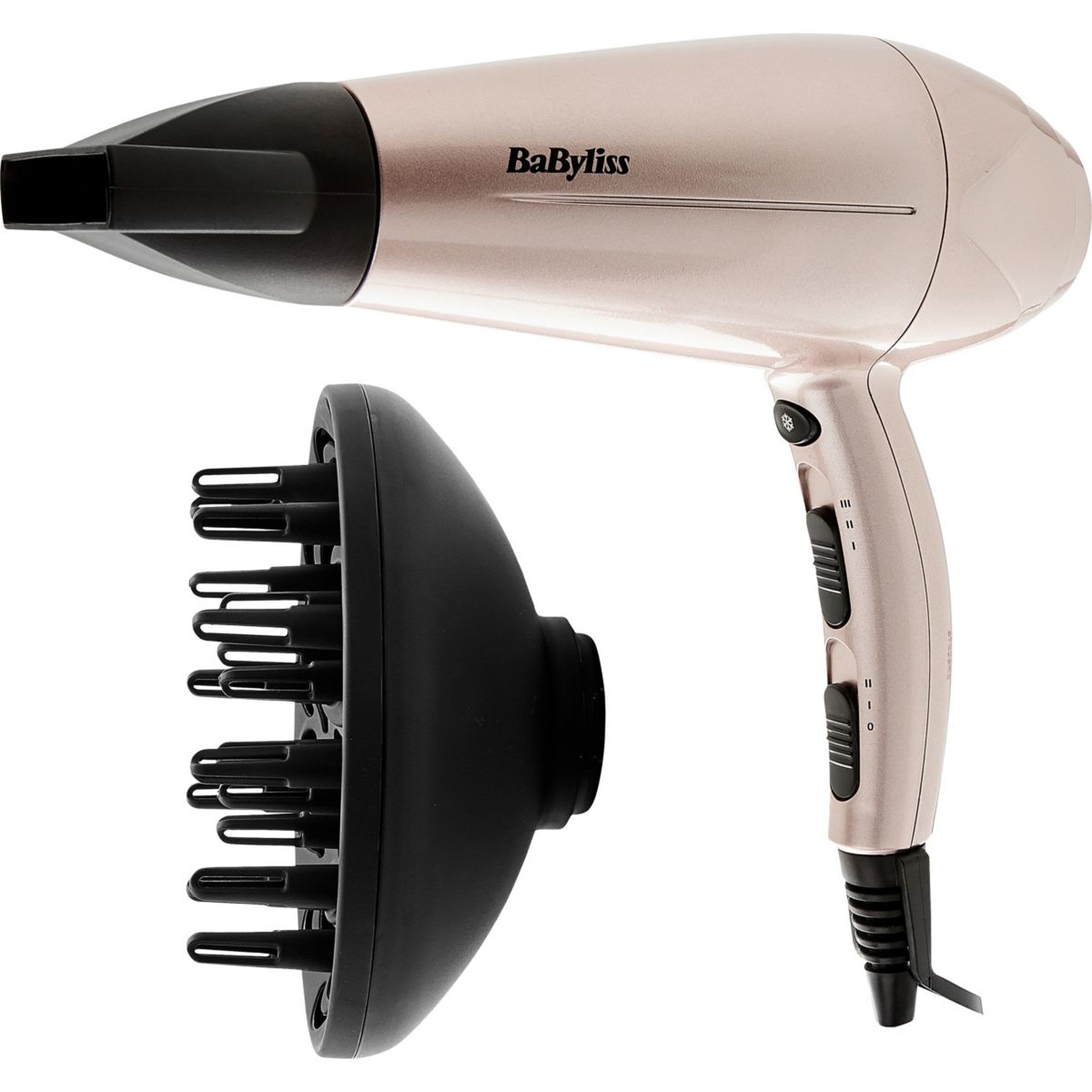 Voir la diapositive 1 : BABYLISS Sèche cheveux D565AE Keratin shine 2100