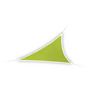Voir la diapositive 2 : JARDILINE Voile d'ombrage triangulaire 3m60 avec 107 LEDS vert 