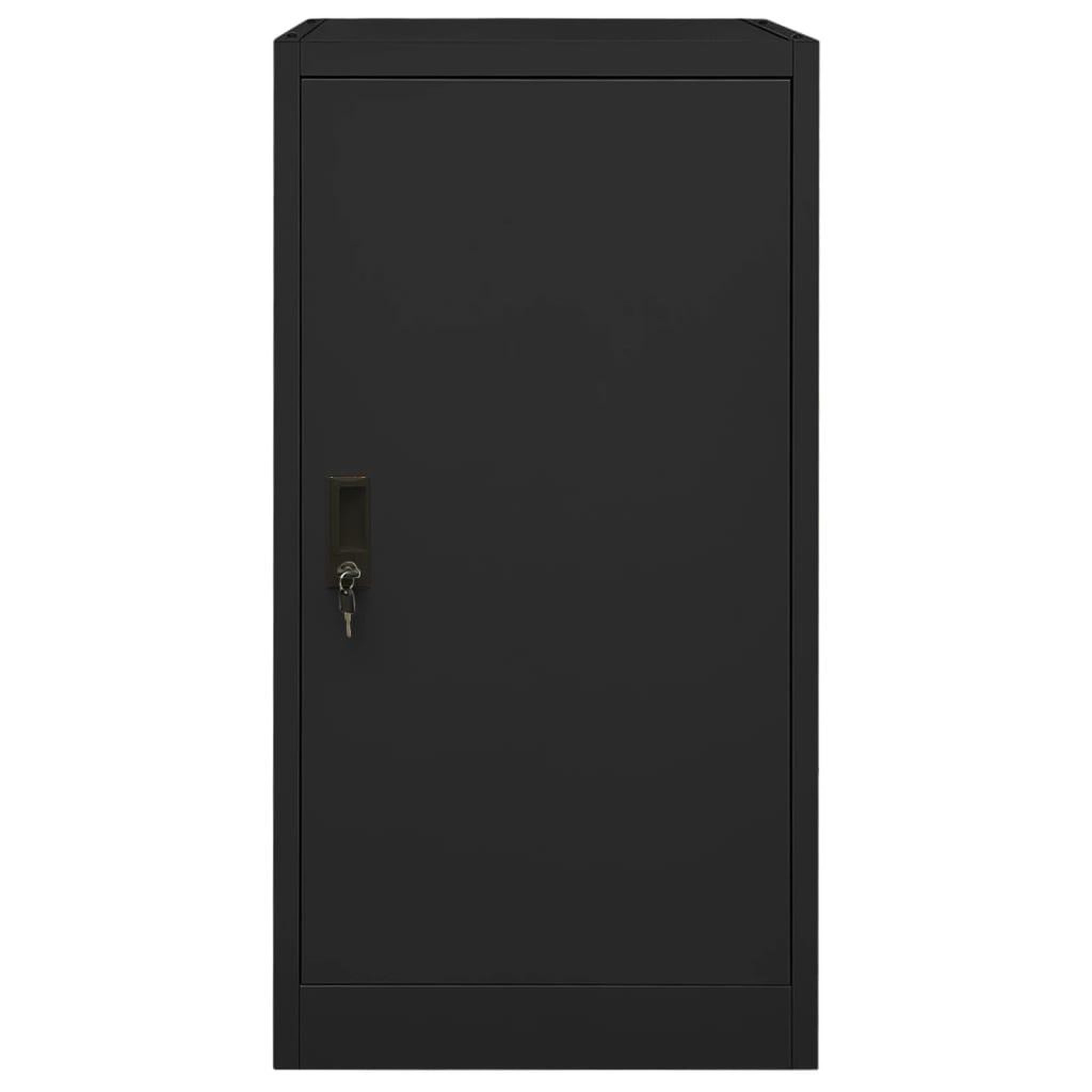 Voir la diapositive 2 : VIDAXL Armoire a selles Noir 53x53x105 cm Acier