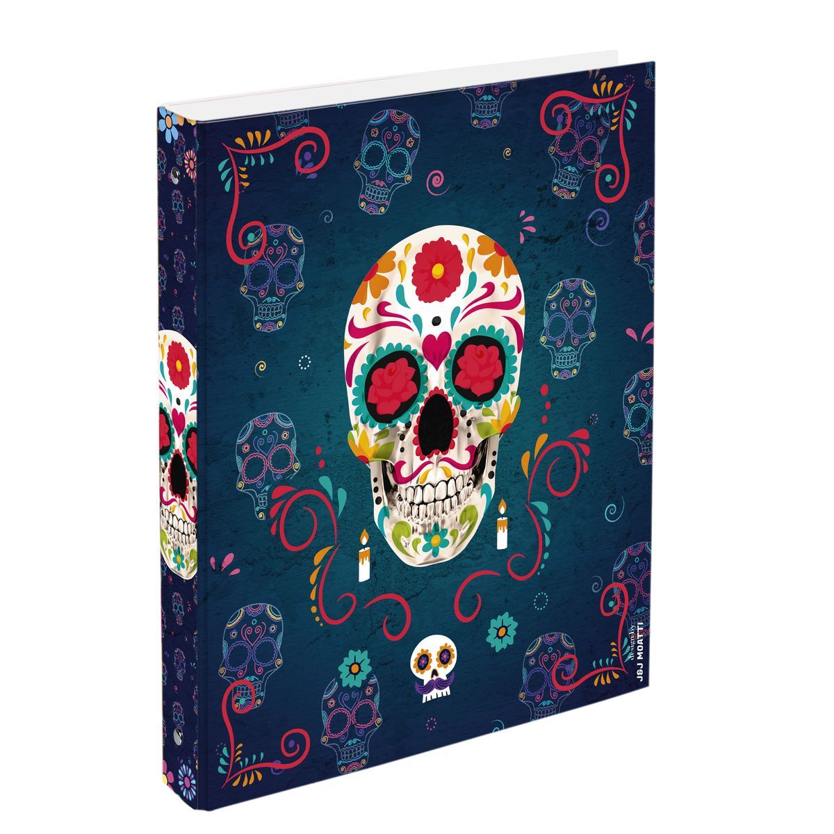 Classeur A4 souple dos 40mm Skulltissime Fashion never dies