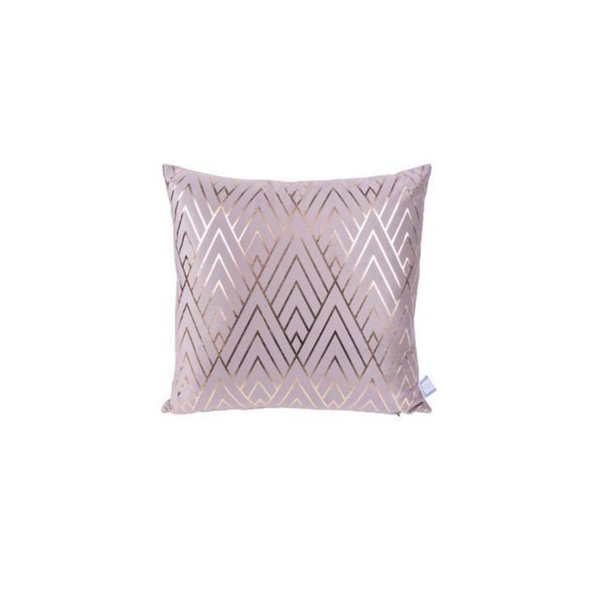 Paris Prix Lot de 2 Coussins Déco  Prisma II  30x50cm Taupe