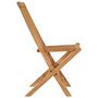 Voir la diapositive 4 : VIDAXL Chaises pliables de jardin lot de 2 Bois de teck solide