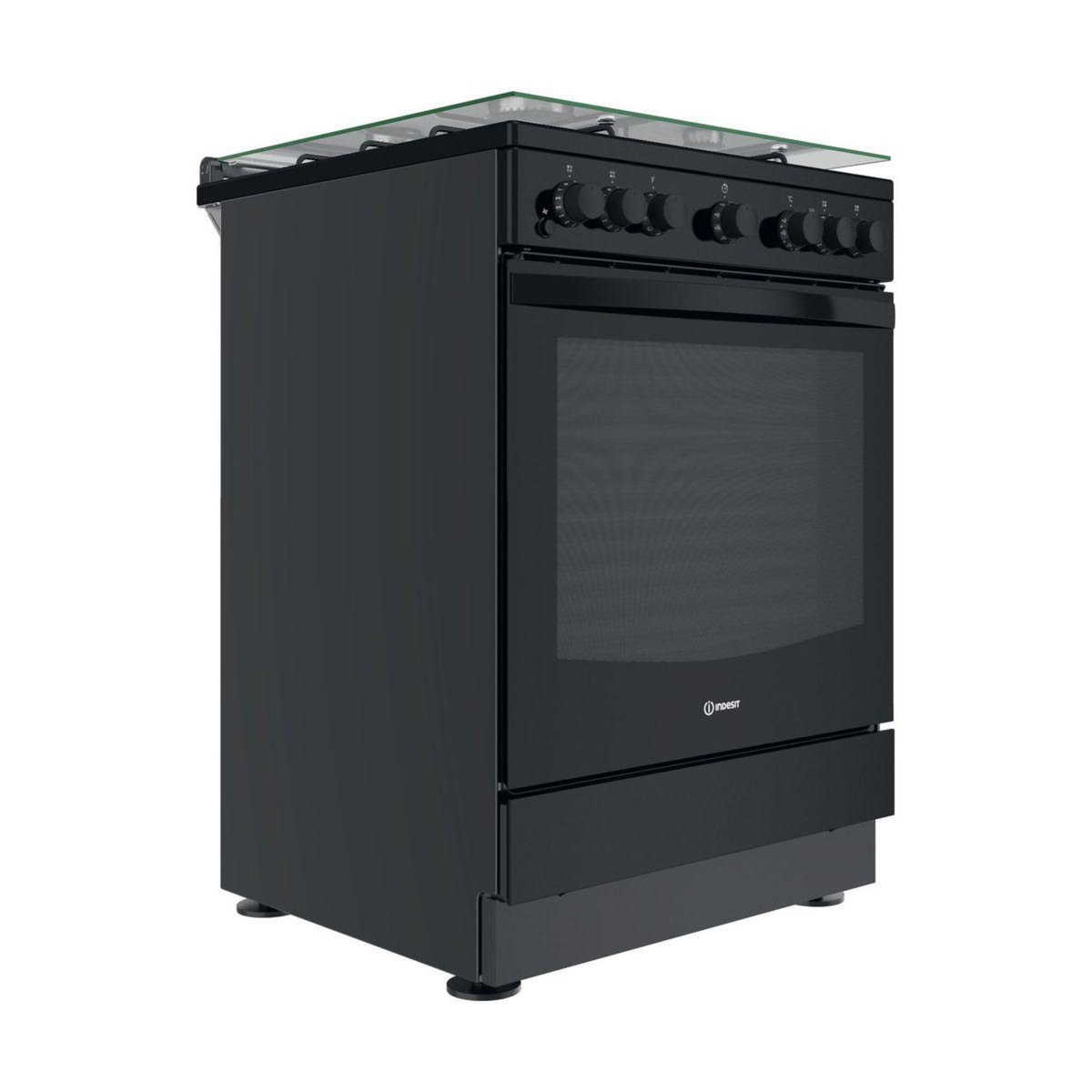 Indesit Cuisinière mixte IS67M5PCB/FR/1