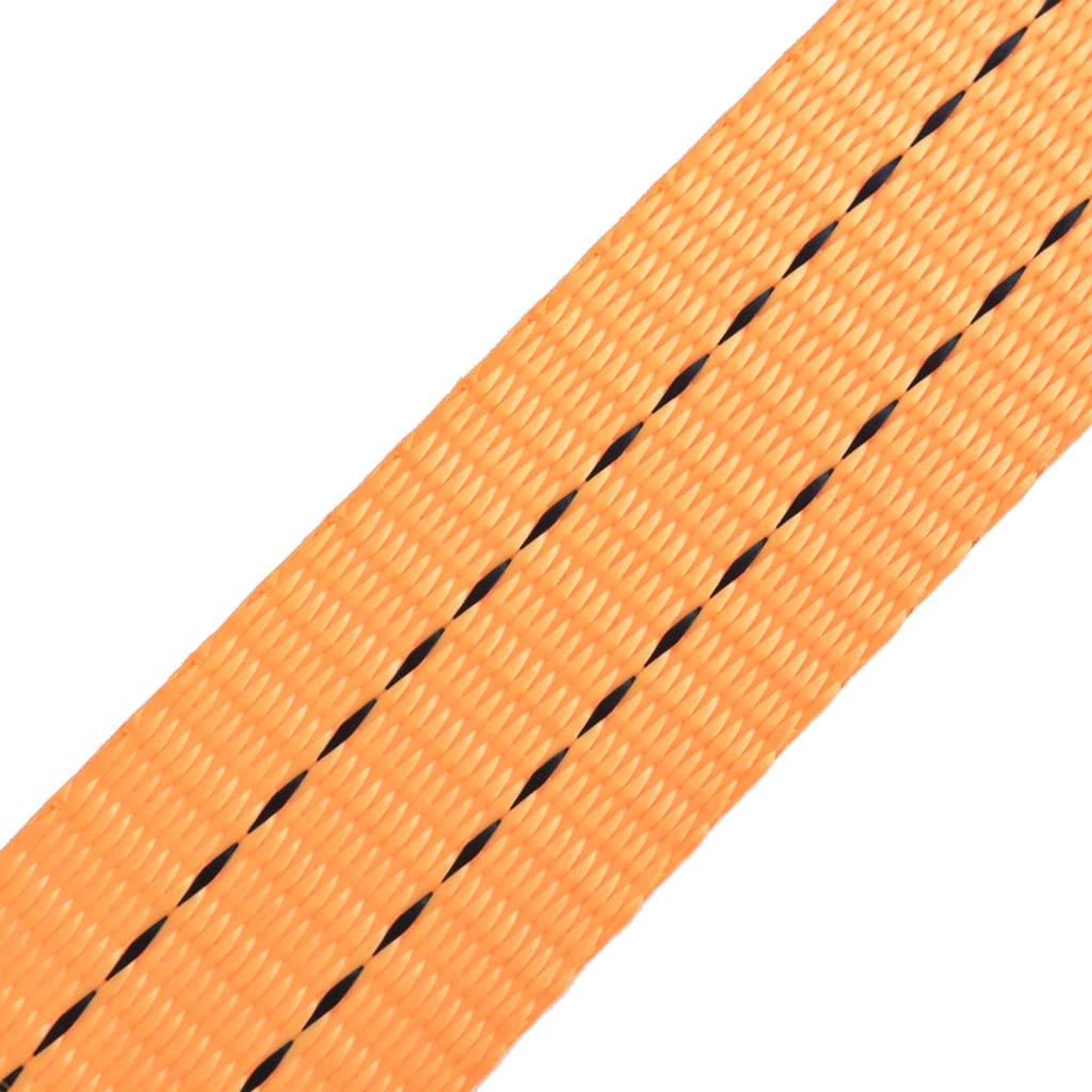 Voir la diapositive 5 : VIDAXL Sangle d'arrimage a cliquet 4 pcs 1 tonne 6 m x 38 mm Orange