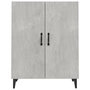 Voir la diapositive 3 : VIDAXL Buffet Gris beton 70x34x90 cm Bois d'ingenierie
