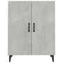 Voir la diapositive 3 : VIDAXL Buffet Gris beton 70x34x90 cm Bois d'ingenierie