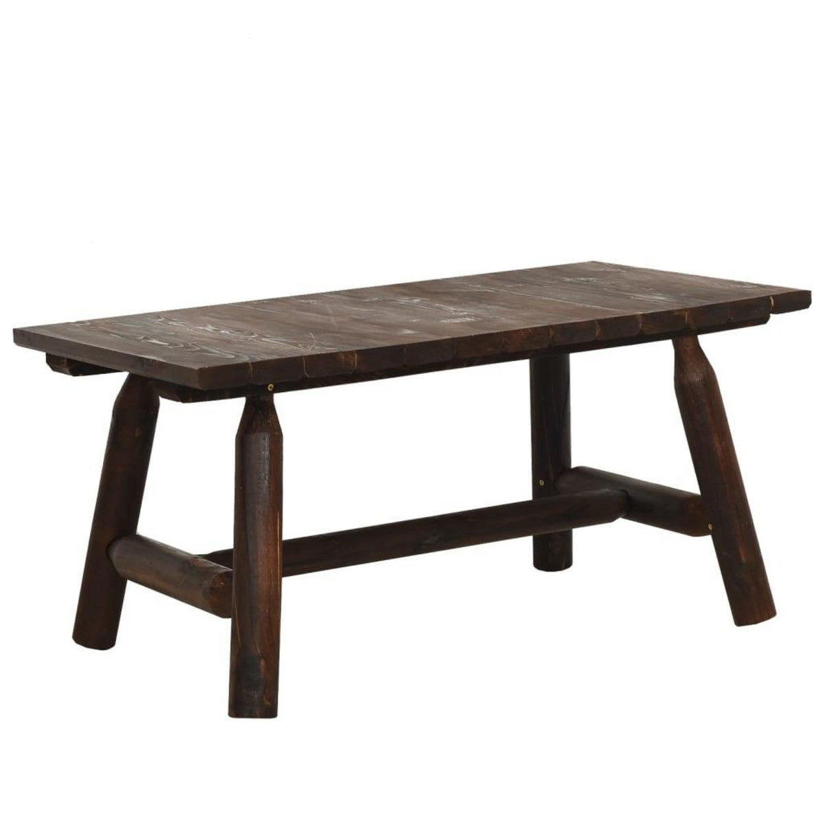 VIDAXL Ensemble de salon de jardin 5 pcs bois massif d'epicea