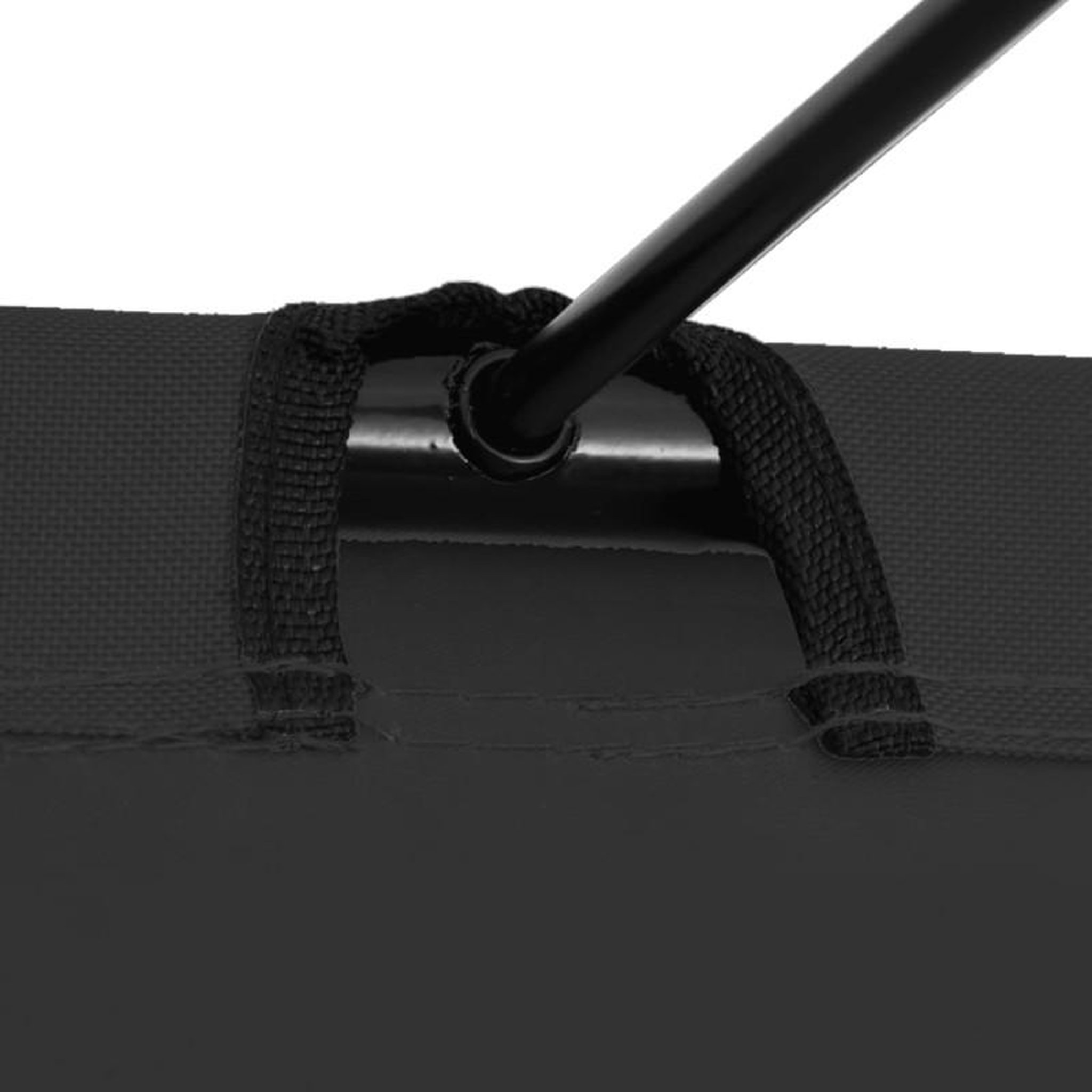 Voir la diapositive 5 : VIDAXL Lits de camping 2 pcs 180x60x19 cm Tissu Oxford et acier Noir