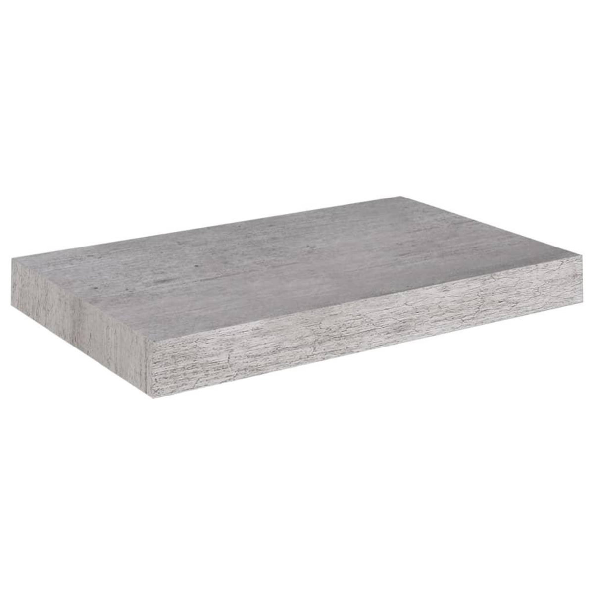 VIDAXL Etagere murale flottante gris beton 40x23x3,8 cm MDF
